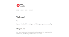 Desktop Screenshot of bondrewards.com